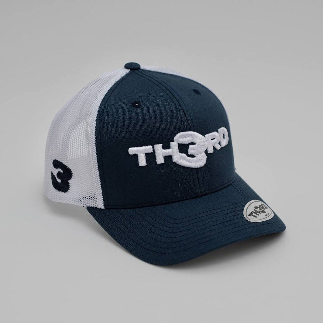 Navy Trucker Cap