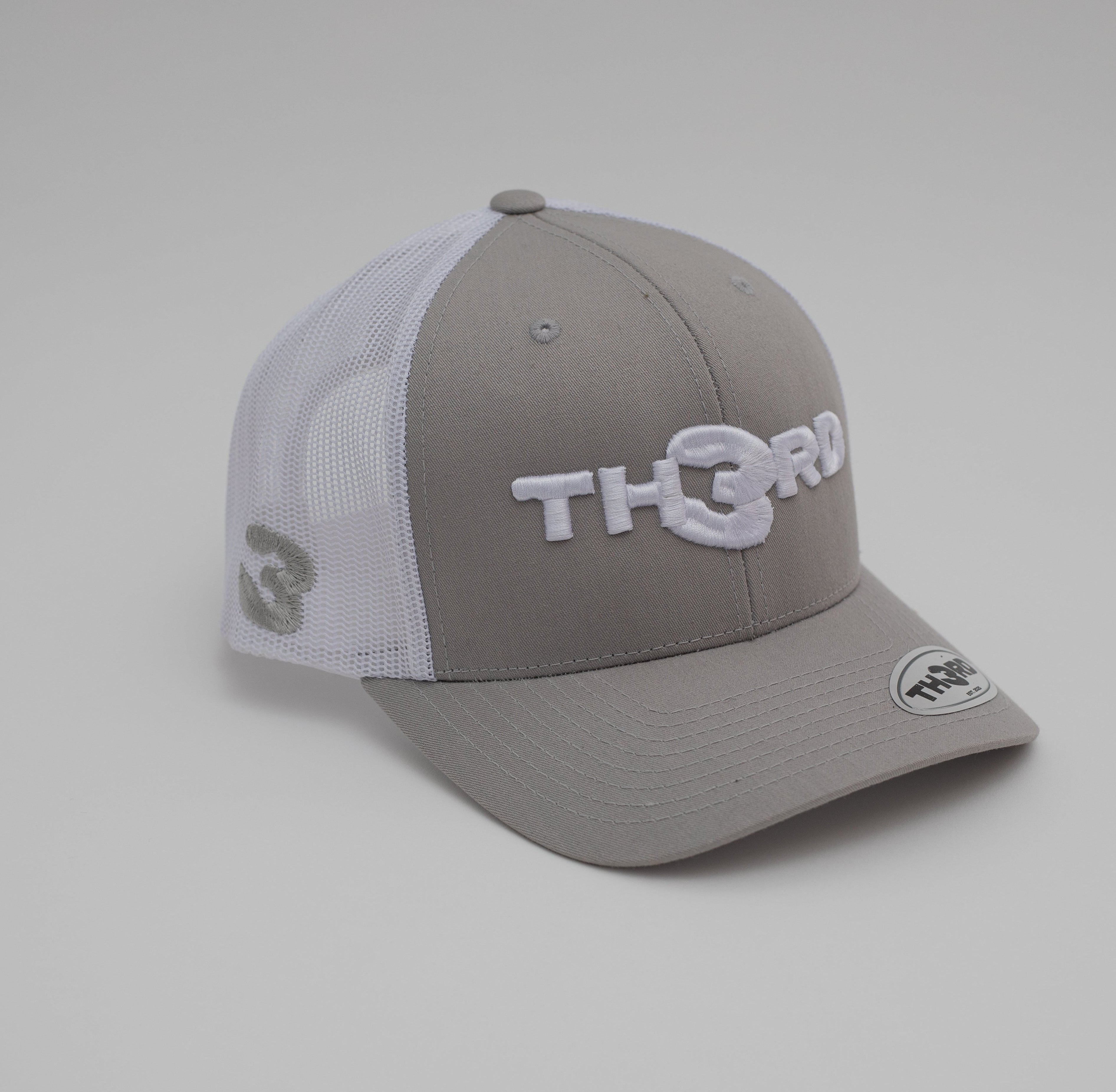 Grey Trucker Cap
