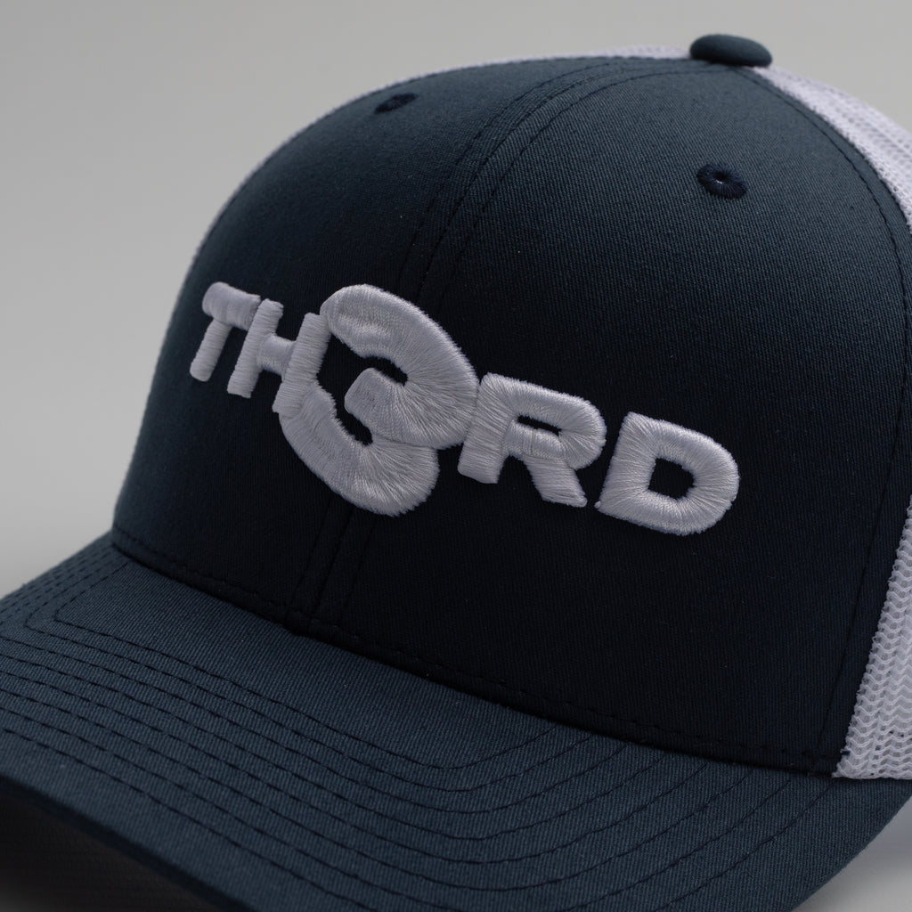 Navy Trucker Cap